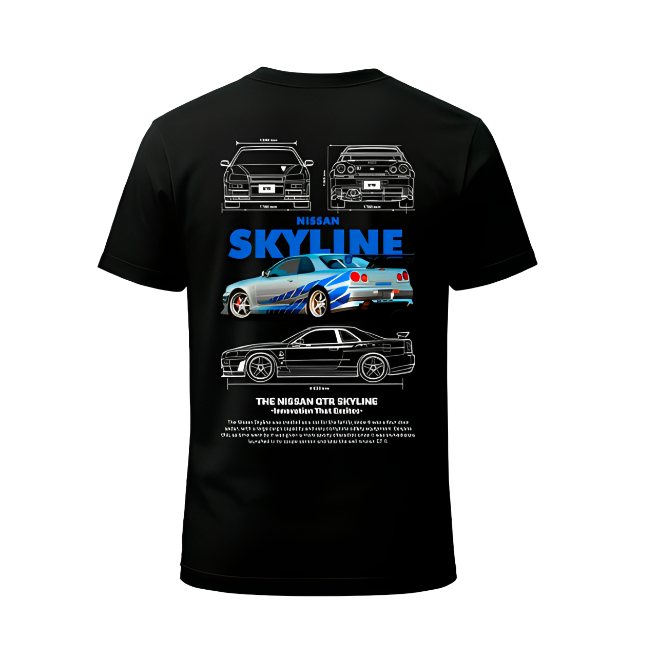 Camiseta Nissan Skyline R34