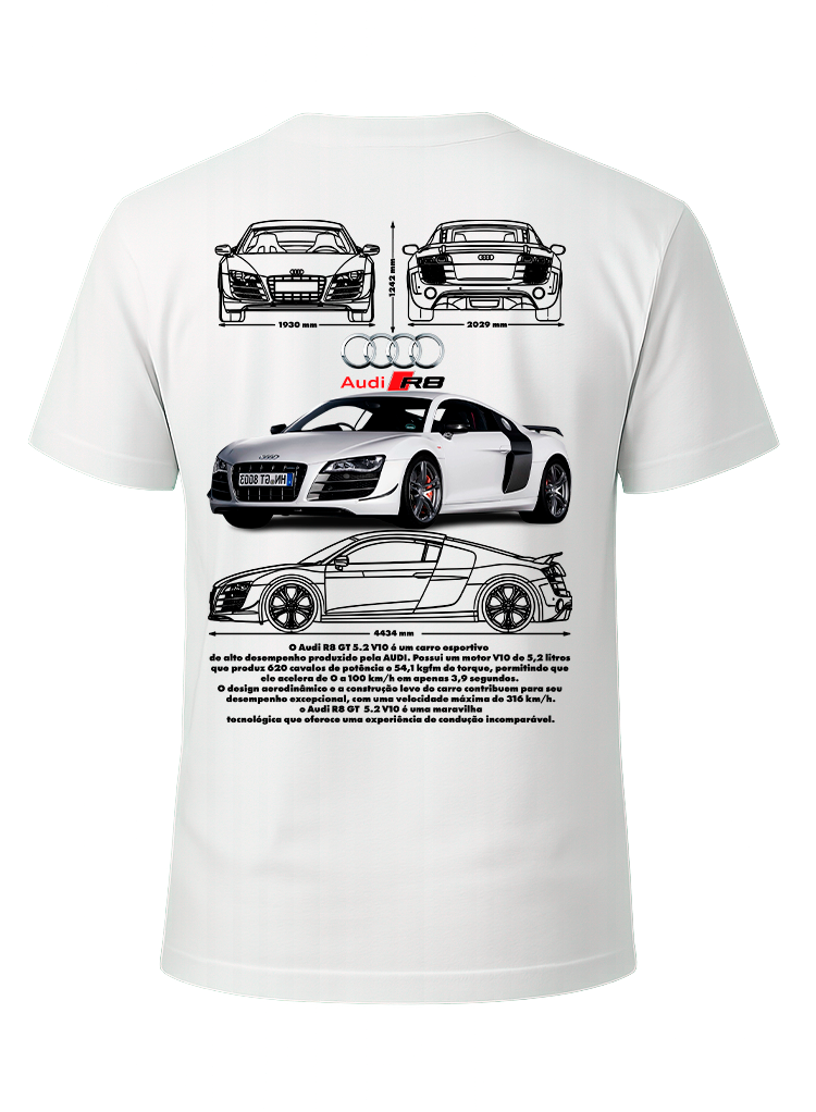 Camiseta Audi R8