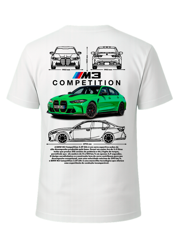 Camiseta BMW M3 Competition
