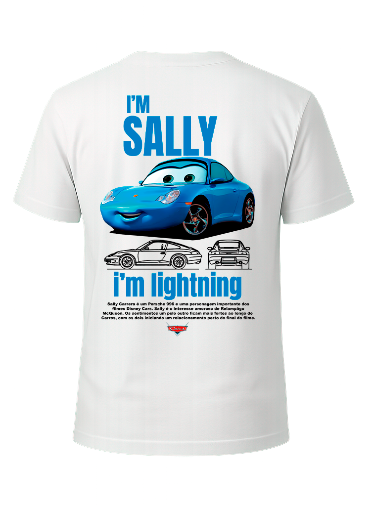Camiseta Mcqueen e Sally Casal