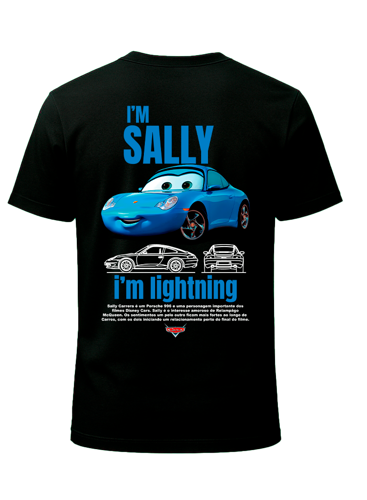 Camiseta Mcqueen e Sally Casal
