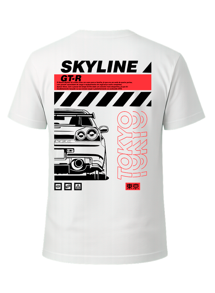 Camiseta Nissan Skyline GT-R