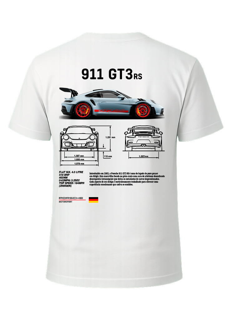 Camiseta Porsche 911 GT3 RS