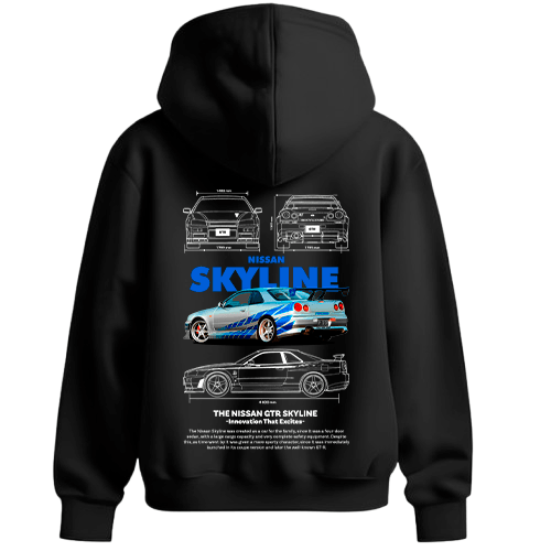 Moletom Nissan Skyline R34